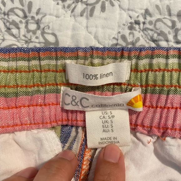 Linen pants from C&C California- size small - Picture 3 of 6